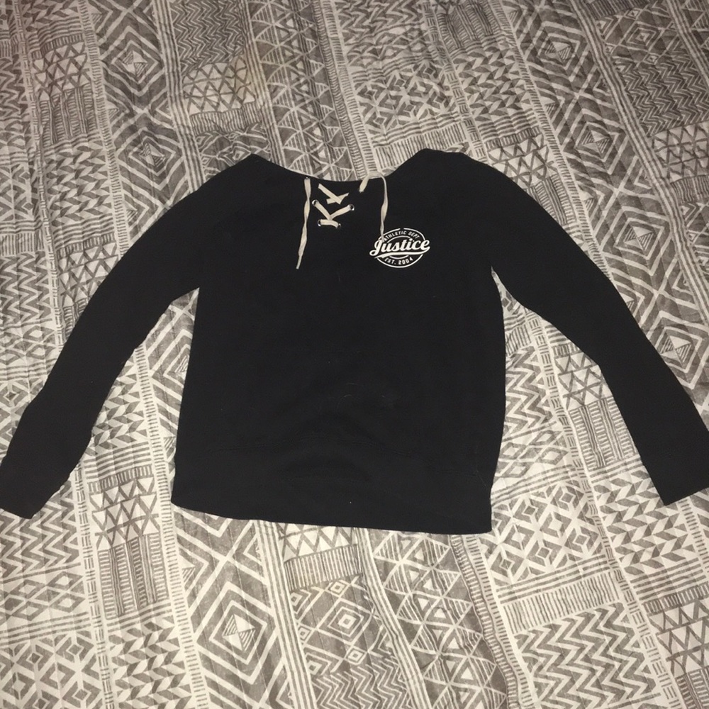 justice long sleeve tee